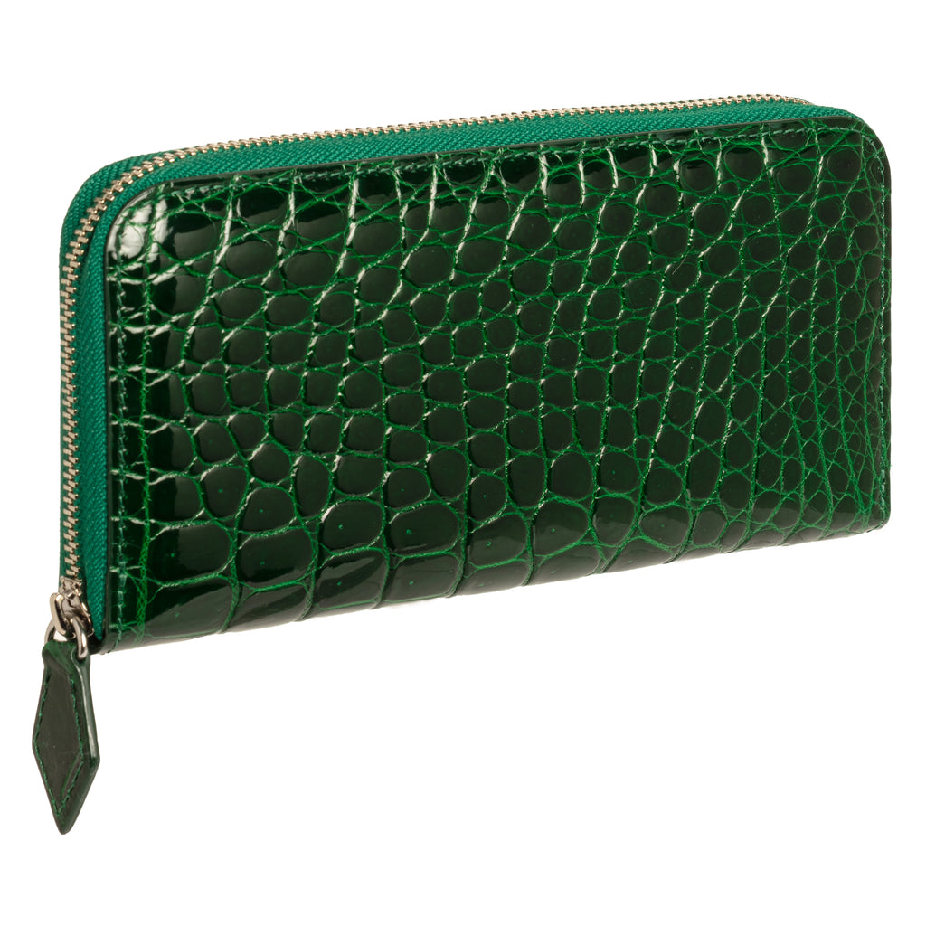 Ladies Long Purse NSB 6742 Emerald Glazed